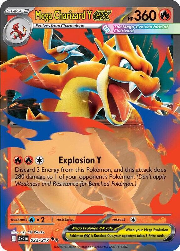 PokeDATA - Check current Pokemon card values for Mega Charizard Y